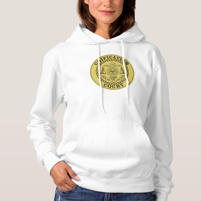 Unification Court Women's Hoodie Black (Front)