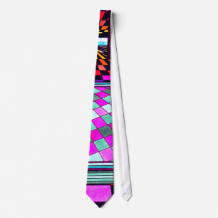 Unified Theory - Ugly Mens Designer Pop Art Tie