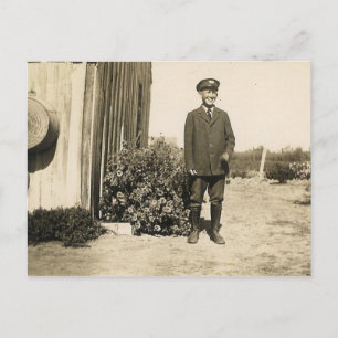 UNIFORM MAN #27 POSTCARD