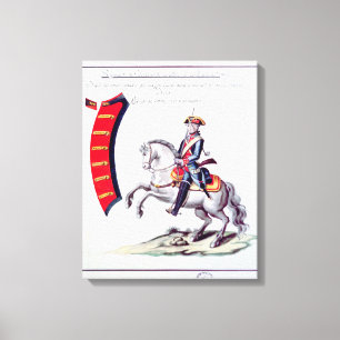 Uniform of the Volunteers Canvas Print