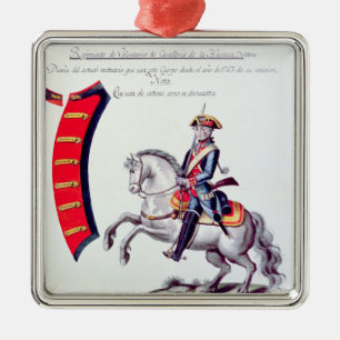 Uniform of the Volunteers Metal Tree Decoration