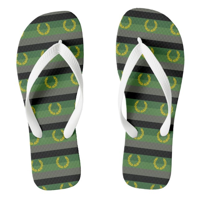 Uniform Pride Flip Flops (Footbed)