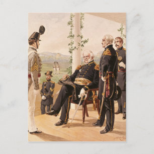 Uniforms of the American army Postcard