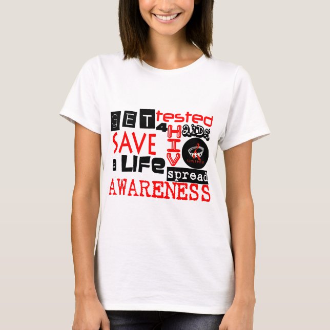 UNIHIV Graffiti Series T-Shirt (Front)