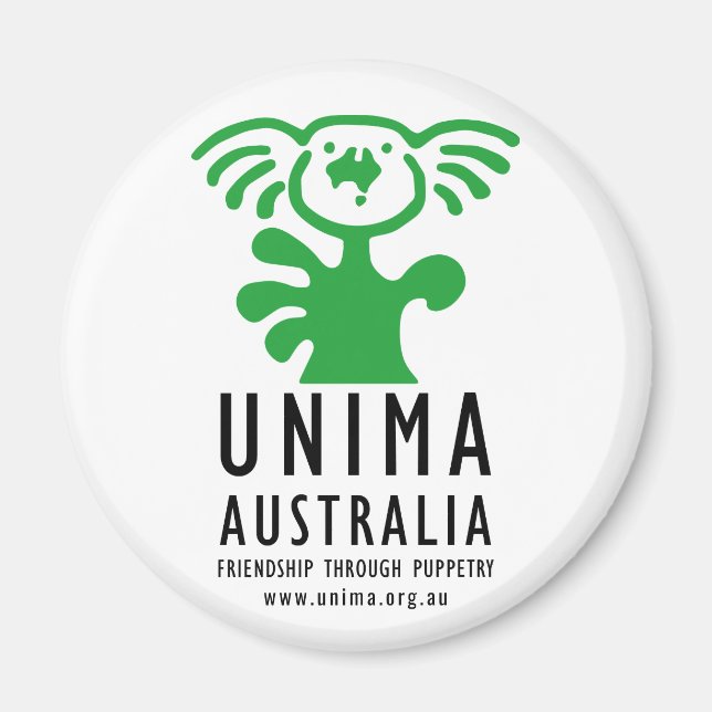 UNIMA Australia Magnet (Front)