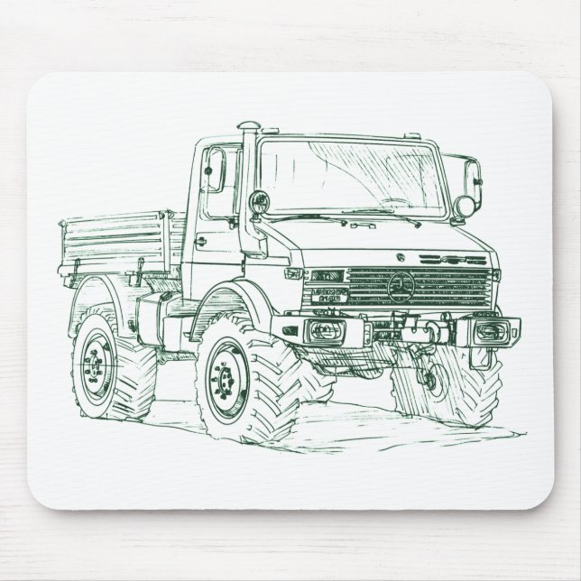 Unimog 2100 mouse mat (Front)