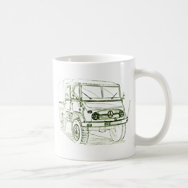 Unimog 401 Doka Coffee Mug (Right)