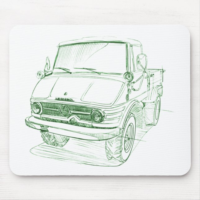 Unimog 421 mouse mat (Front)