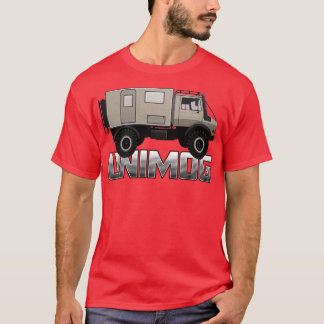 UNIMOG overlander on black 1 T-Shirt