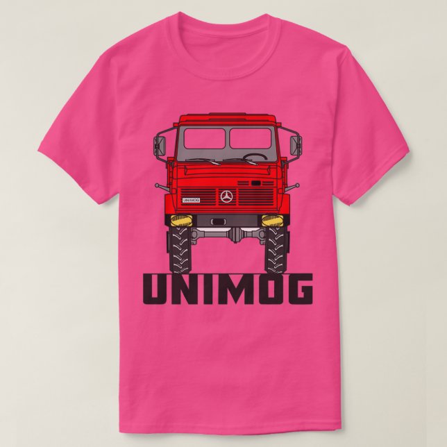 Unimog U1600 red T-Shirt (Design Front)