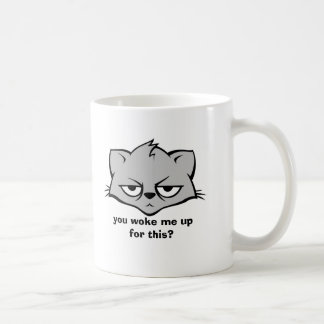 Unimpressed Cat Mugs