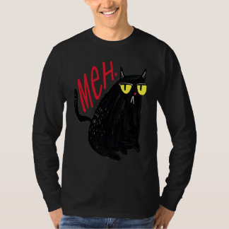 Unimpressed Meh Cat T-Shirt