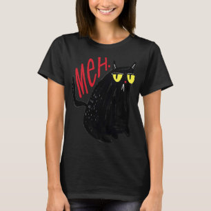 Unimpressed Meh Cat T-Shirt