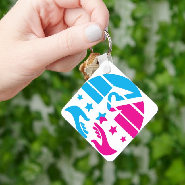 Union and Brilliance: A Vision for Collaboration Key Ring (Hand)