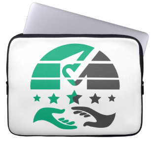 Union and Brilliance: A Vision for Collaboration Laptop Sleeve