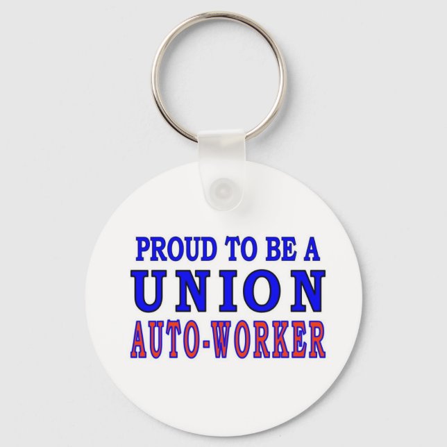 UNION AUTO- WORKER KEY RING (Front)