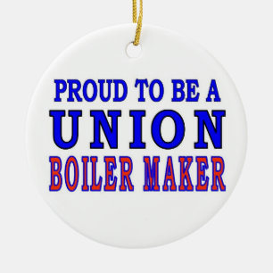 UNION BOILER MAKER CERAMIC TREE DECORATION