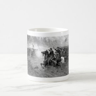 Union Cavalry Charge -- Civil War Coffee Mug