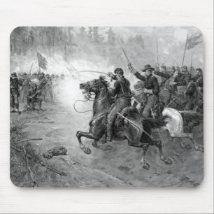 Union Cavalry Charge -- Civil War Mouse Mat