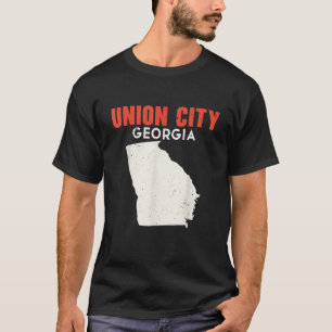Union City Georgia USA State America Travel Georgi T-Shirt