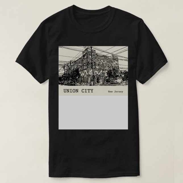 Union City New Jersey  2 T-Shirt (Design Front)
