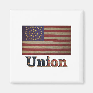 Union Civil War Flag ✨ Vintage Historical Magnet
