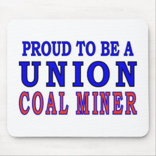 UNION COAL MINER MOUSE MAT