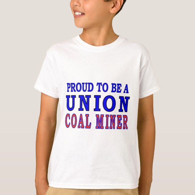 UNION COAL MINER T-Shirt (Front)