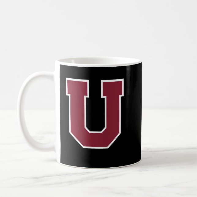 Union College U Classic T Shirt Coffee Mug (Left)
