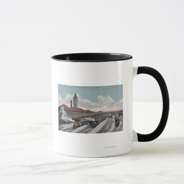 Union Depot Railroad North Side Mug (Right)