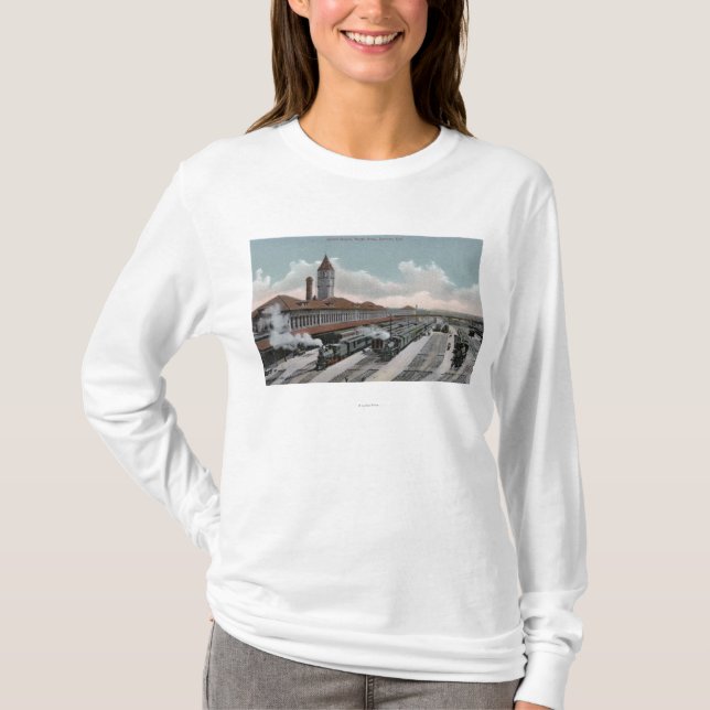 Union Depot Railroad North Side T-Shirt (Front)