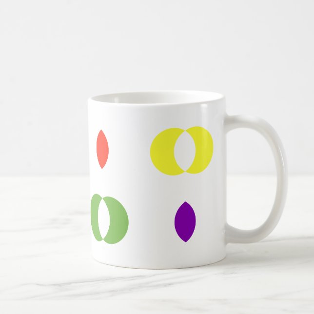 Union Difference Intersection Exclusion Mug (Right)