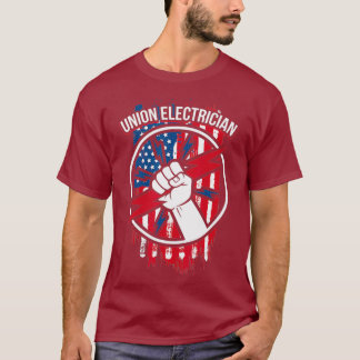 Union Electrician   Gifts for American T-Shirt