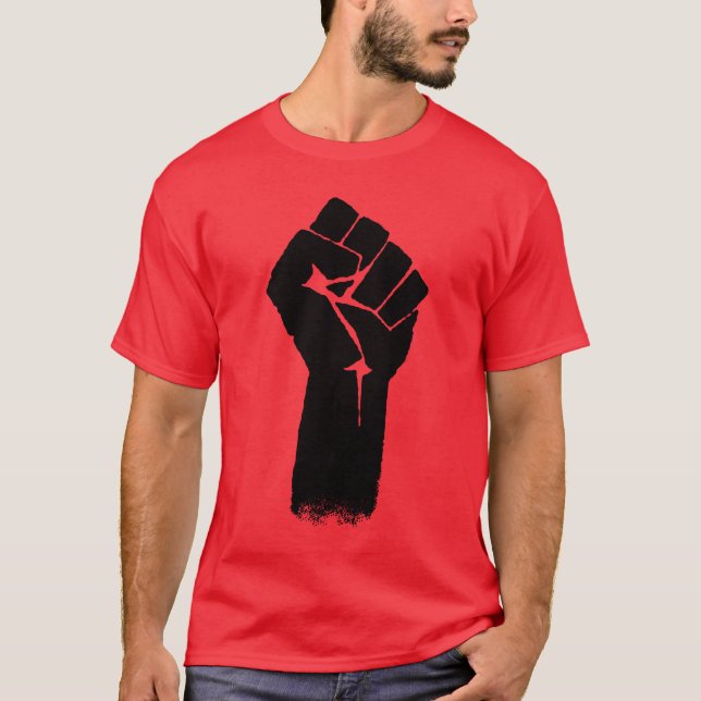 Union Fist Red T-shirt (Front)