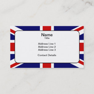 Union Flag Business Card