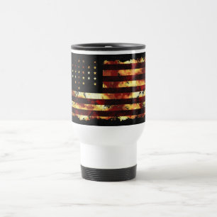 Union Flag, Civil War, Stars and Stripes, USA Travel Mug