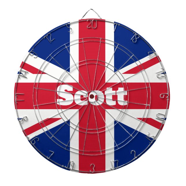 Union Flag Dartboard (Front)