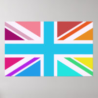 Union Flag/Jack Design - Multicolored