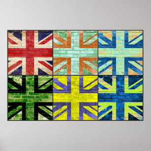 Union flag poster