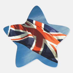 Union Flag Star Sticker