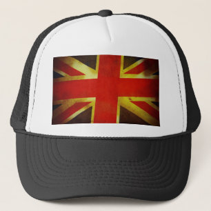 Union Flag Worn Design Trucker Hat