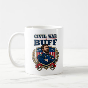 Union General American History Civil War Buff Coffee Mug