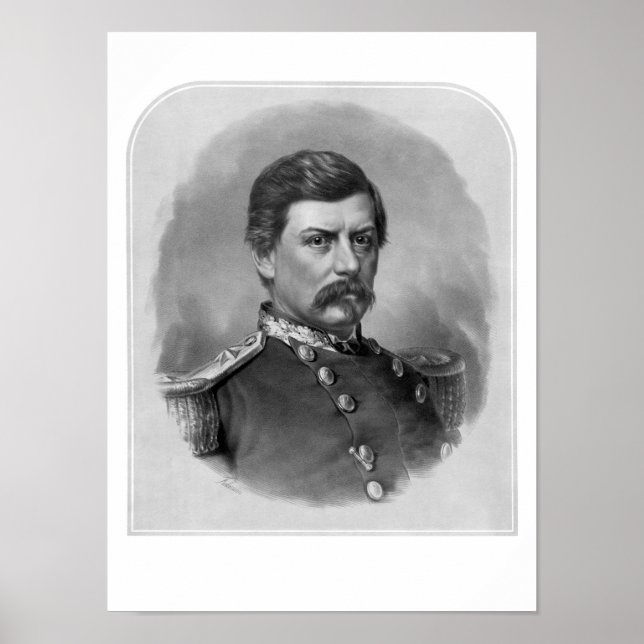 Union General George McClellan Poster (Front)