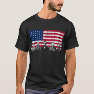Union Heroes and The American Flag T-Shirt