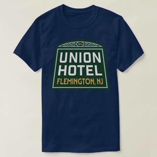 Union Hotel Flemington Vintage Window T-Shirt (Design Front)