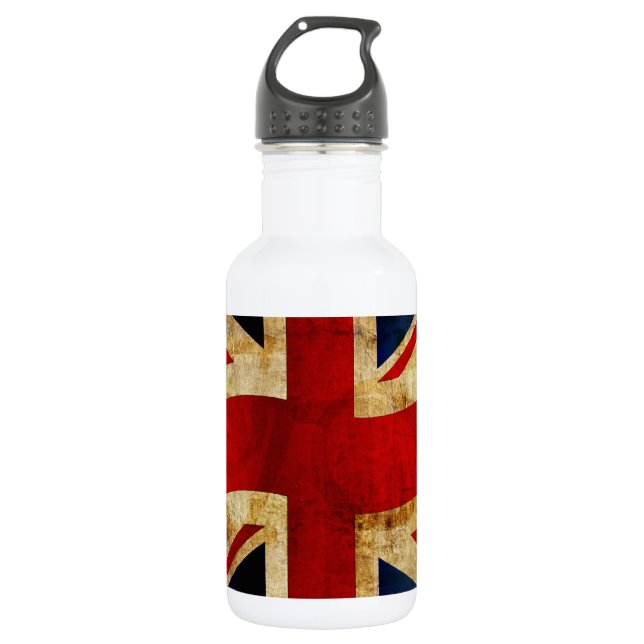 Union Jack 532 Ml Water Bottle (Front)