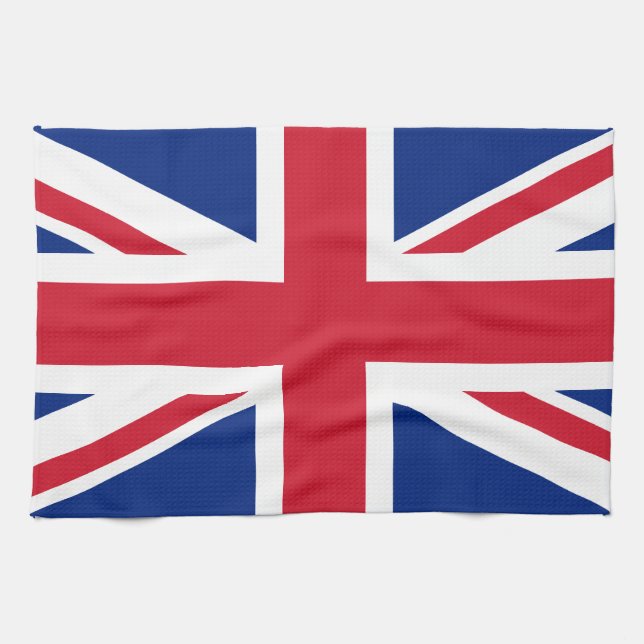 Union Jack American MoJo Kitchen Towel (Horizontal)