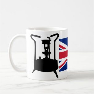 Union Jack and Paraffin pressure stove Coffee Mug