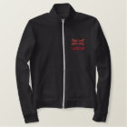 Union Jack ~ Black and Red