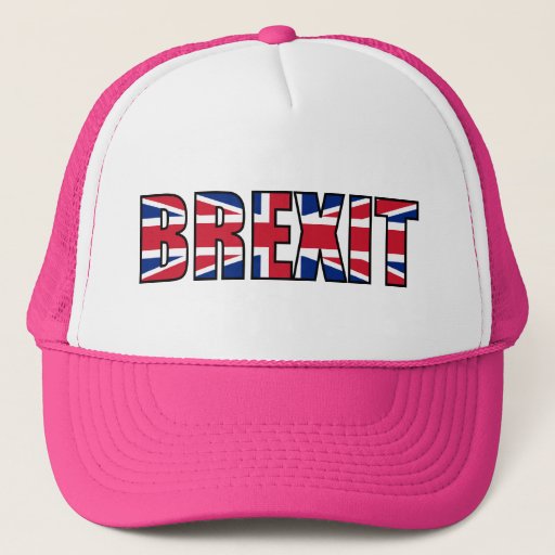 Image of Union Jack Brexit, W-P Trucker Hat
